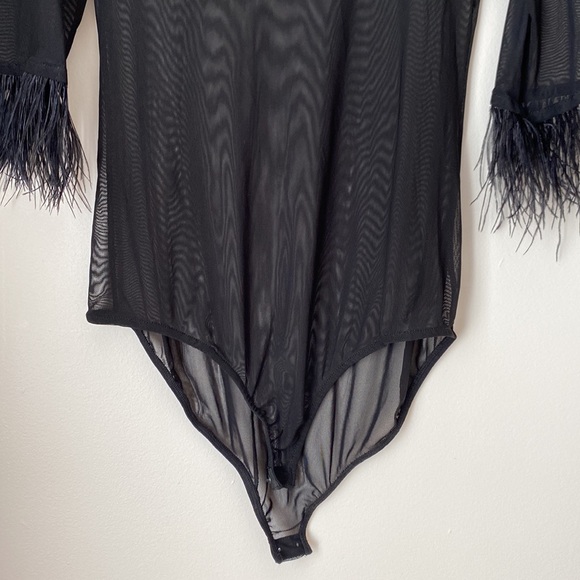 Bodysuit en tulle noir 🖤 - Picture 4 of 5